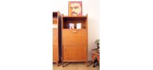 Secrétaire bureau vintage  scandinave 50's