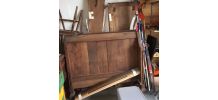 lit bateau 120 + 1 chevet 