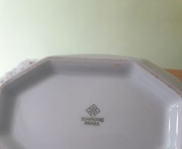 Superbe soupière en porcelaine de Bavière, vintage 