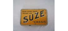 Boîte à cartes publicitaire Suze