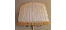 LAMPADAIRE TRIPODE LAITON STYLE LOUIS XV