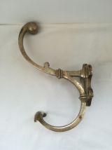 Lot de 3 patères en laiton