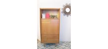 Secrétaire bureau vintage  scandinave 50's