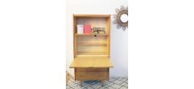 Secrétaire bureau vintage  scandinave 50's