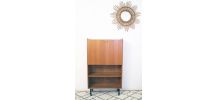 Petit Secrétaire bureau vintage années 60 style Pierre Guariche