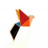 Pin's broche colombe origami