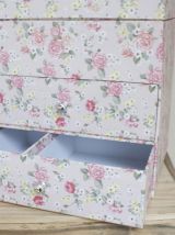 boîte à bijoux à fleurs