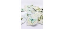 Magnets pampilles  verre papillon