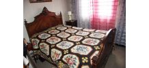 Lit ancien de 130 + Table de chevet+pot pipi