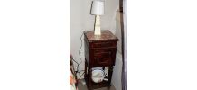 Lit ancien de 130 + Table de chevet+pot pipi