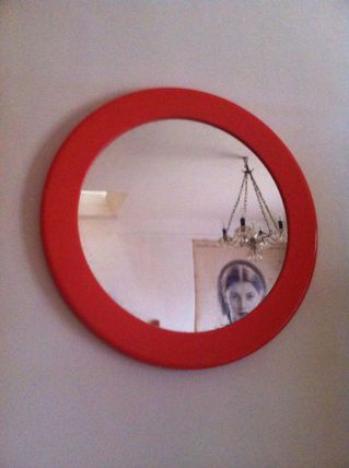 Miroir orange vintage Syla 