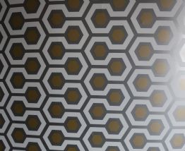 Affiche motif PAPIER PEINT HICKS HEXAGON