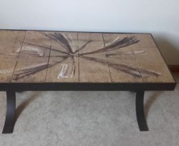 Table basse vintage années 70