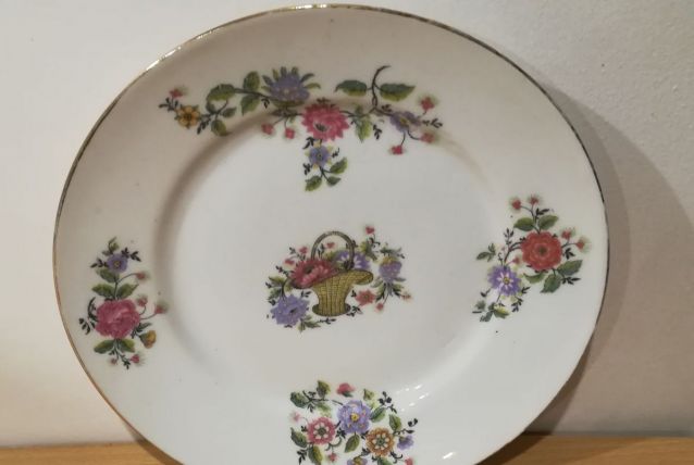 Assiette porcelaine 19ème