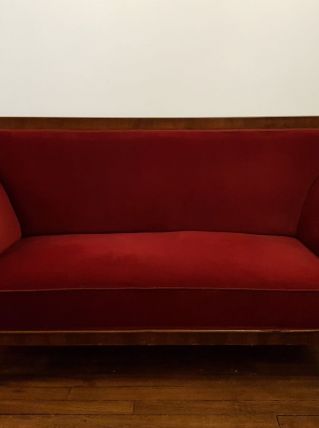 Banquette de loge de théâtre allemand