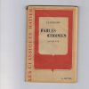 Livre fables choisies La Fontaine Vintage