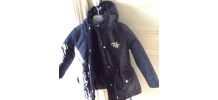 Doudoune bleu marine  fille neuve