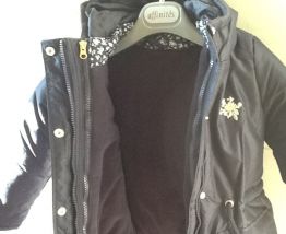 Doudoune bleu marine  fille neuve