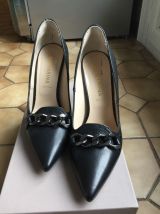 Escarpins noirs talons hauts