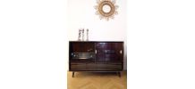 Meuble enfilade radio vintage années 50 