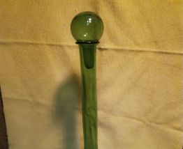 Dame Jeanne  bonbonne verte vintage