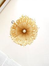 Suspension en Macramé années 60