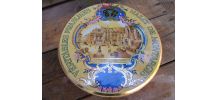 Boite ronde en métal " Mazet de Montargis, Véritable praslin