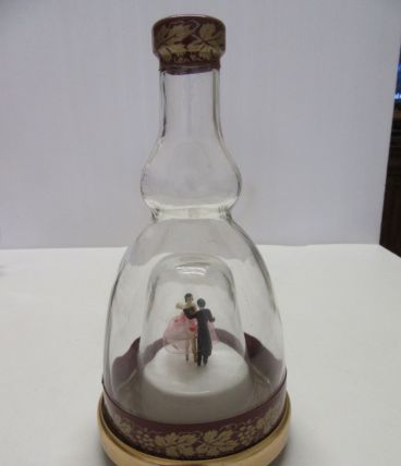 Bouteille musicale 24 cm de hauteur, musique anniversaire. c