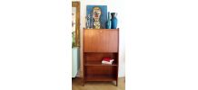 Secrétaire bureau vintage scandinave 50's