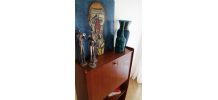 Secrétaire bureau vintage scandinave 50's