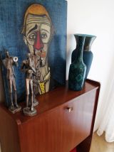 Secrétaire bureau vintage scandinave 50's