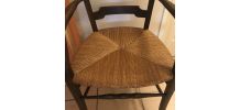 Fauteuil bois ancien