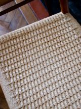 Série de quatre chaises scandinaves, O Moller