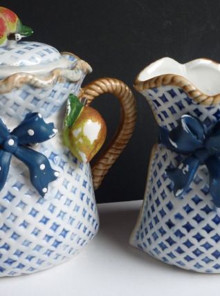 Théière et Pot de lait