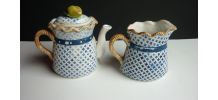 Théière et Pot de lait