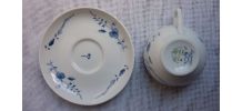 Tasse porcelaine chantilly brindille