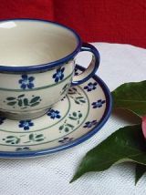 Tasses pot à lait sucrier Teresa Bud