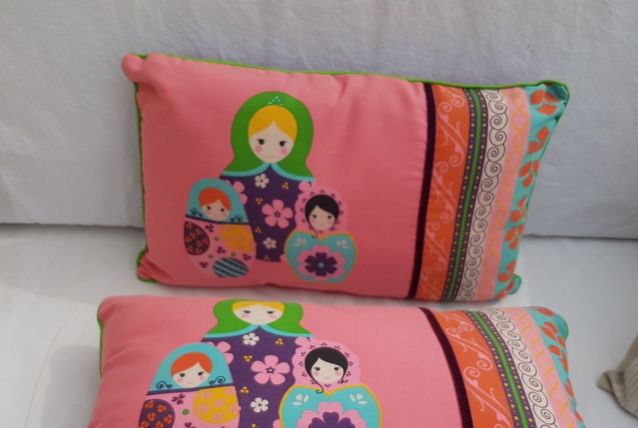 Coussins matriochka