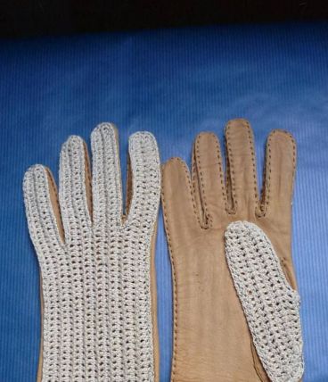 Gants cuir femme 6,5