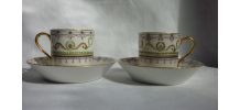 2 tasses Litron Limoges