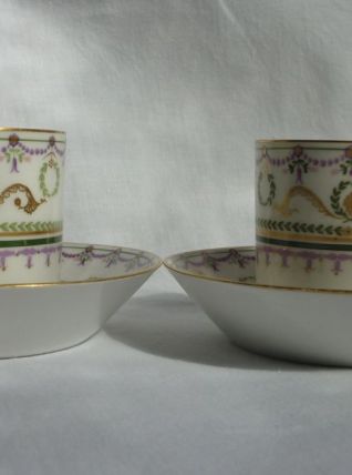 2 tasses Litron Limoges