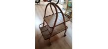 desserte roulante mini bar 50s