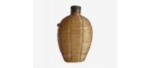 Bouteille paille tressée