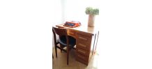 Bureau vintage en chêne 1960's