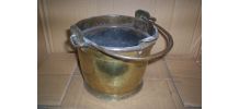 ANCIEN SEAU CUIVRE POUR PLANTE 