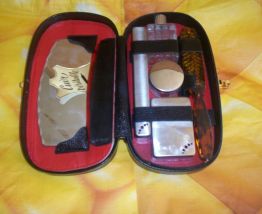 TROUSSE DE TOILETTE EN CUIR DE VOYAGE POUR HOMME 