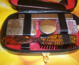 TROUSSE DE TOILETTE EN CUIR DE VOYAGE POUR HOMME 