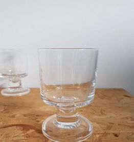 Set de 6 verres vintage 70' 60' en cristal