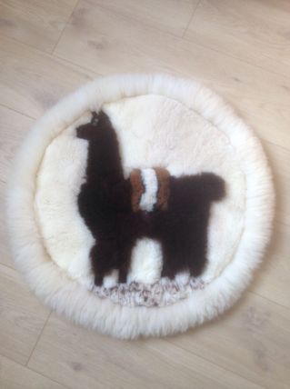 TAPIS Laine LAMA  Origine Pérou