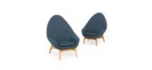 "Monk" Fauteuils en hêtre